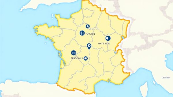 Antennes mobile 3G/4G/5G en France : carte et caractéristiques par opérateur